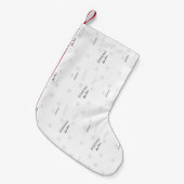 Weihnachts-Strumpf Kleiner Weihnachtsstrumpf (Vorderansicht (hängend))