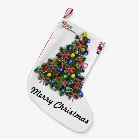 Weihnachts-Strumpf Kleiner Weihnachtsstrumpf (Vorderansicht (hängend))