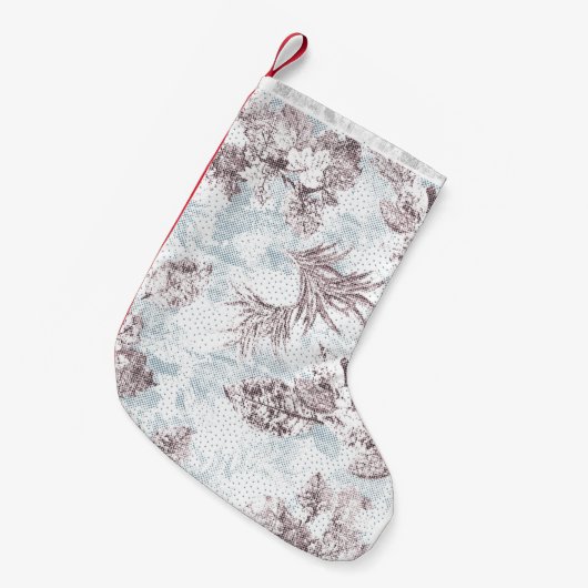 Weihnachts-Strumpf Kleiner Weihnachtsstrumpf (Vorderansicht (hängend))