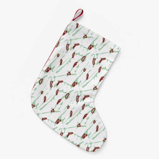 Weihnachts-Strumpf Kleiner Weihnachtsstrumpf (Vorderansicht (hängend))