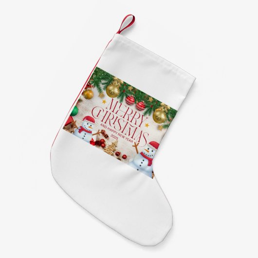 Weihnachts-Strumpf Kleiner Weihnachtsstrumpf (Vorderansicht (hängend))