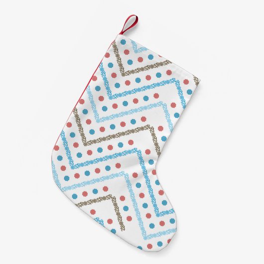 Weihnachts-Strumpf Kleiner Weihnachtsstrumpf (Vorderansicht (hängend))