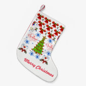 Weihnachts-Strumpf Kleiner Weihnachtsstrumpf (Vorderansicht (hängend))