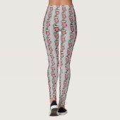 Weihnachts-Strumpf Leggings (Rückseite)