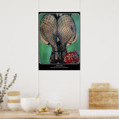 "Weihnachts-Strumpf malen auf einem Poster (Küche)