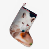 Weihnachts-Strumpf Mein alter Biber Kleiner Weihnachtsstrumpf (Vorderansicht (hängend))