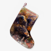 Weihnachts-Strumpf Mein alter Hund Kleiner Weihnachtsstrumpf (Vorderansicht (hängend))