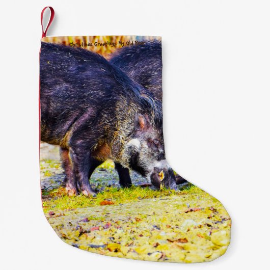 Weihnachts-Strumpf My Old Gobbler Kleiner Weihnachtsstrumpf (Vorderseite)