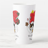 Weihnachts-Strumpf Niedlich Calico Kitten Milchtasse (Vorderseite)