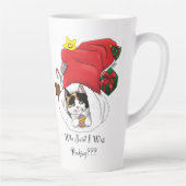 Weihnachts-Strumpf Niedlich Calico Kitten Milchtasse (Rechts)