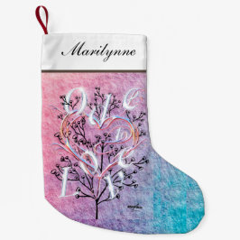 Weihnachts-Strumpf - Ode to Liebe von Adiela Akoo Kleiner Weihnachtsstrumpf