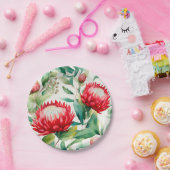 Weihnachts-Strumpf Pappteller (Party)