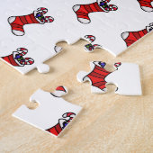 Weihnachts-Strumpf Puzzle (Seite)