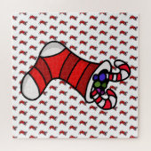 Weihnachts-Strumpf Puzzle (Horizontal)