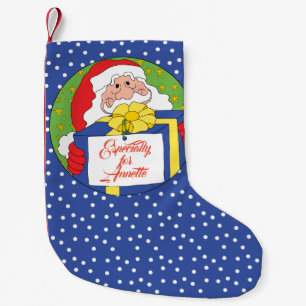 Weihnachts-Strumpf "Sants's Present" Kleiner Weihnachtsstrumpf