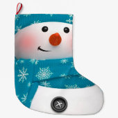 Weihnachts-Strumpf/Schneemann Großer Weihnachtsstrumpf (Vorderseite)
