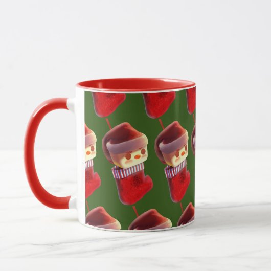 Weihnachts-Strumpf Tasse (Links)