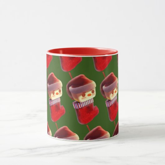 Weihnachts-Strumpf Tasse (Zentrum)