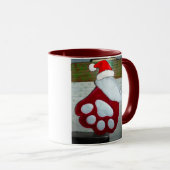 Weihnachts-Strumpf Tasse (VorderseiteRechts)
