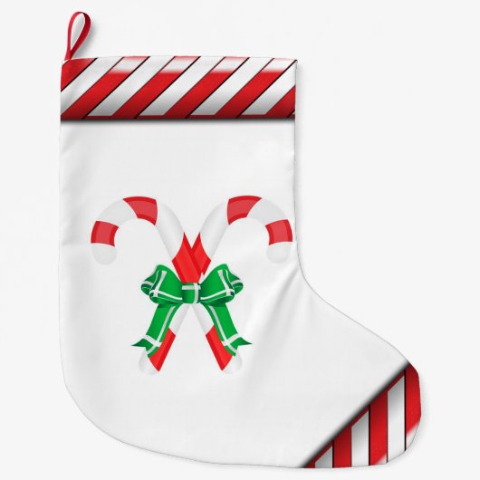 Weihnachts-Strumpf/Zuckerrohr Großer Weihnachtsstrumpf (Vorderseite)