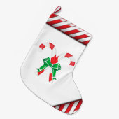 Weihnachts-Strumpf/Zuckerrohr Großer Weihnachtsstrumpf (Vorderansicht (hängend))