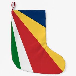 Weihnachts-Strümpfe mit den Seychellen-Farben Kleiner Weihnachtsstrumpf