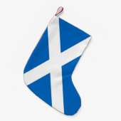 Weihnachts-Strümpfe mit der Flagge Schottlands Kleiner Weihnachtsstrumpf (Vorderansicht (hängend))