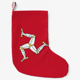 Weihnachts-Strümpfe mit der Isle of Man Flag, Vere Kleiner Weihnachtsstrumpf