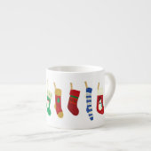 Weihnachts-Strümpfe Tasse (Vorderseite Rechts)