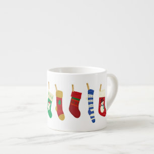 Weihnachts-Strümpfe Tasse