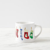 Weihnachts-Strümpfe Tasse (Rechts)