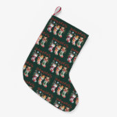 Weihnachts-Strümpfe voller Freude und Hochzeit Kleiner Weihnachtsstrumpf (Vorderansicht (hängend))
