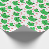 Weihnachts-Süße Tier Geschenkpapier (Ecke)