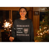 Weihnachts-süße Tier-Weihnachtsschwitzer Sweatshirt