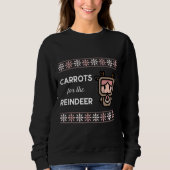 Weihnachts-süße Tier-Weihnachtsschwitzer Sweatshirt (Vorderseite)