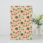 Weihnachts-Süßigkeiten Briefpapier (Stehend Vorderseite)