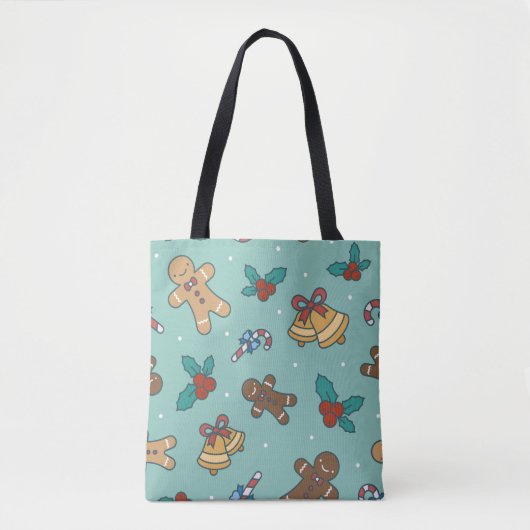 Weihnachts-Süßigkeiten-Design Tasche (Vorderseite)