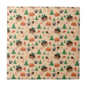 Weihnachts-Süßigkeiten Fliese (Vorderseite)