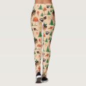 Weihnachts-Süßigkeiten Leggings (Rückseite)