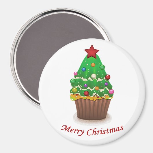 Weihnachts-Süßigkeiten Magnet (Vorderseite/Rückseite)