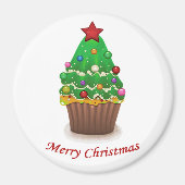 Weihnachts-Süßigkeiten Magnet (Vorne)