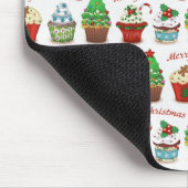 Weihnachts-Süßigkeiten Mousepad (Ecke)
