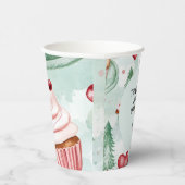 Weihnachts-Süßigkeiten Pappbecher (Rechts)