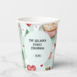 Weihnachts-Süßigkeiten Pappbecher