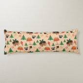 Weihnachts-Süßigkeiten Seitenschläferkissen (Rückseite)
