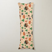 Weihnachts-Süßigkeiten Seitenschläferkissen (Vorderseite Vertikal)