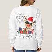 Weihnachts-Swaetshirt Sweatshirt (Rückseite)