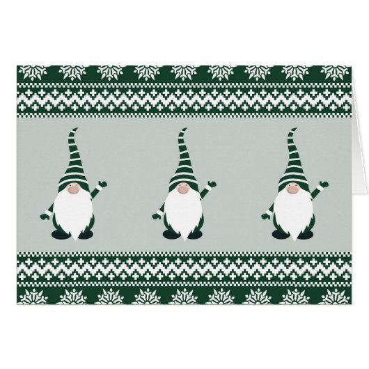 Weihnachts-Sweater-Gnomes (Vorderseite (Horizontal))