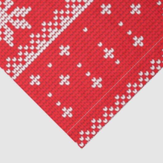 Weihnachts-Sweater Hört Schneeflocken Weihnachten Seidenpapier (Ausschnitt)