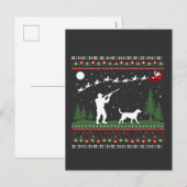 Weihnachts-Sweater Jagdsaison Weihnachten (Vorne/Hinten)
